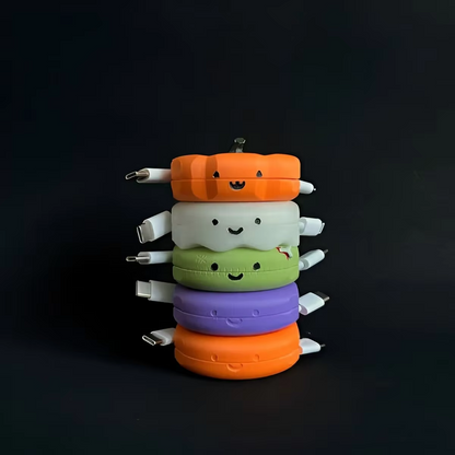 Halloween Magnetic Cable Pebble – منظم كابلات مغناطيسي