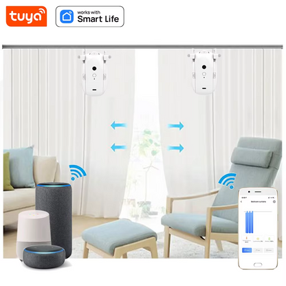 Smart Automatic Curtain Opener – فتّاحة ستائر ذكية أوتوماتيكية