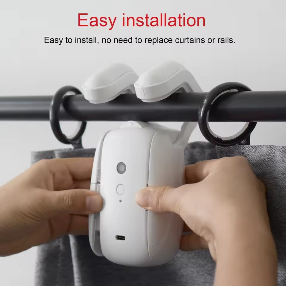 Smart Automatic Curtain Opener – فتّاحة ستائر ذكية أوتوماتيكية